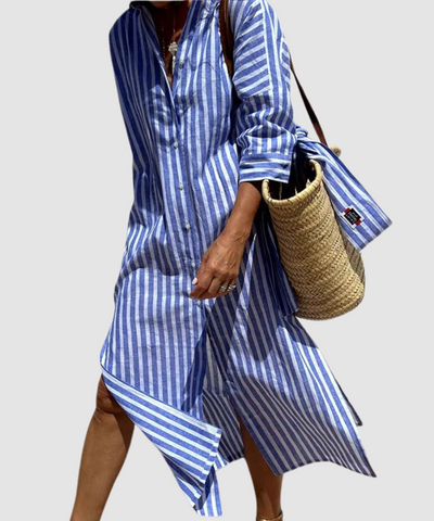 Essenz™ | Elegancka letnia sukienka w paski