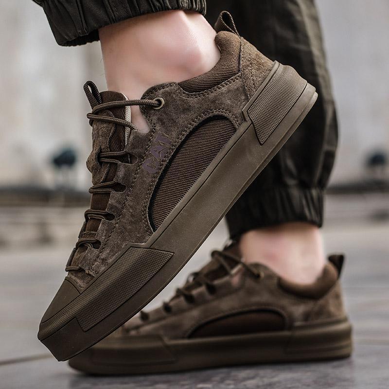 Ignacy™ | Skórzane trampki