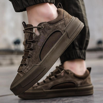 Ignacy™ | Skórzane trampki