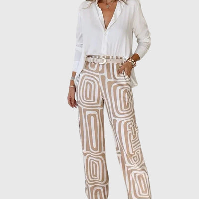 Emili™ | Eleganckie Spodnie + Darmowa Koszula i Pasek